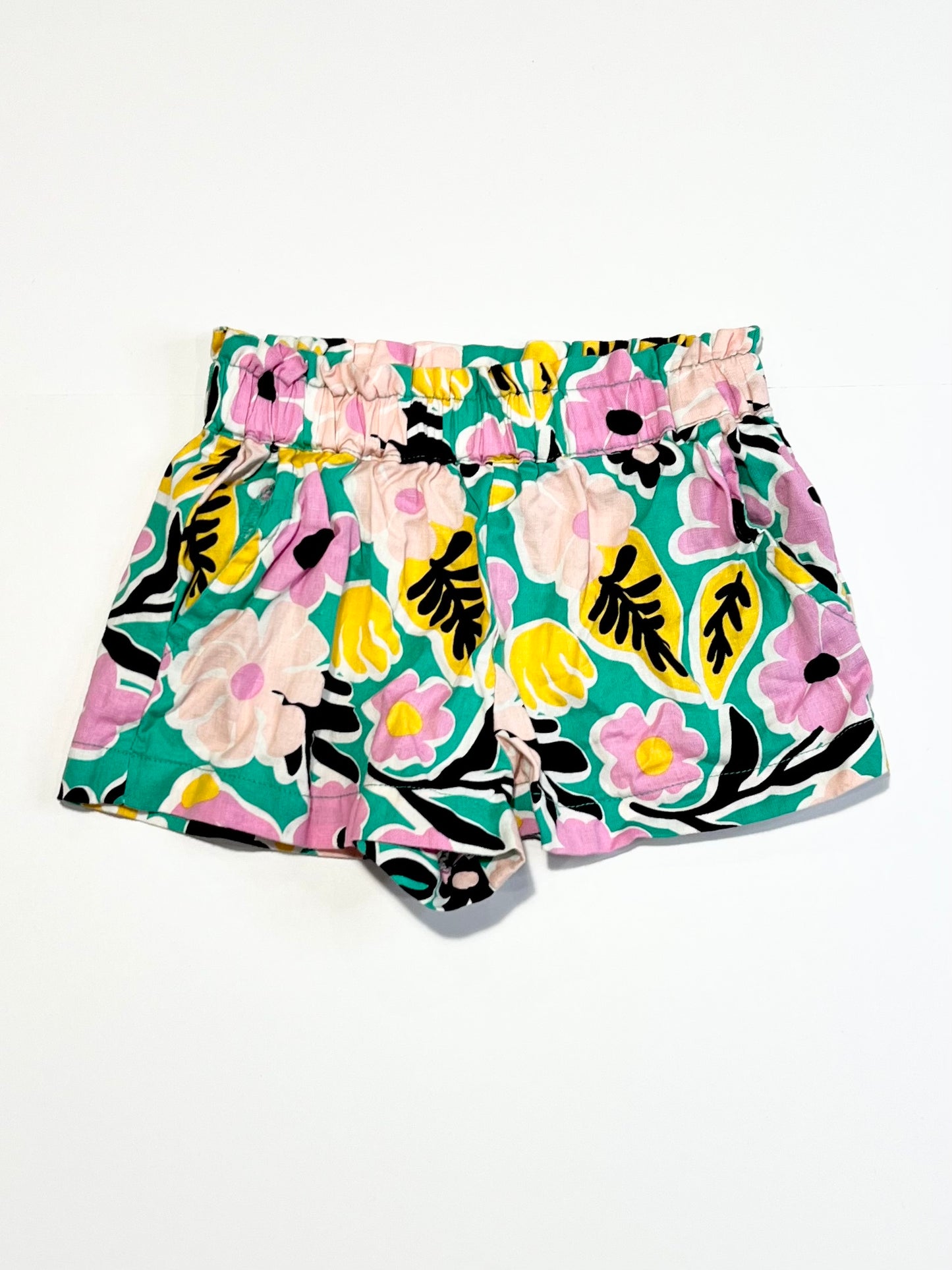 Woven floral shorts - Size 2