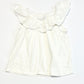 White ruffle tank - Size 2