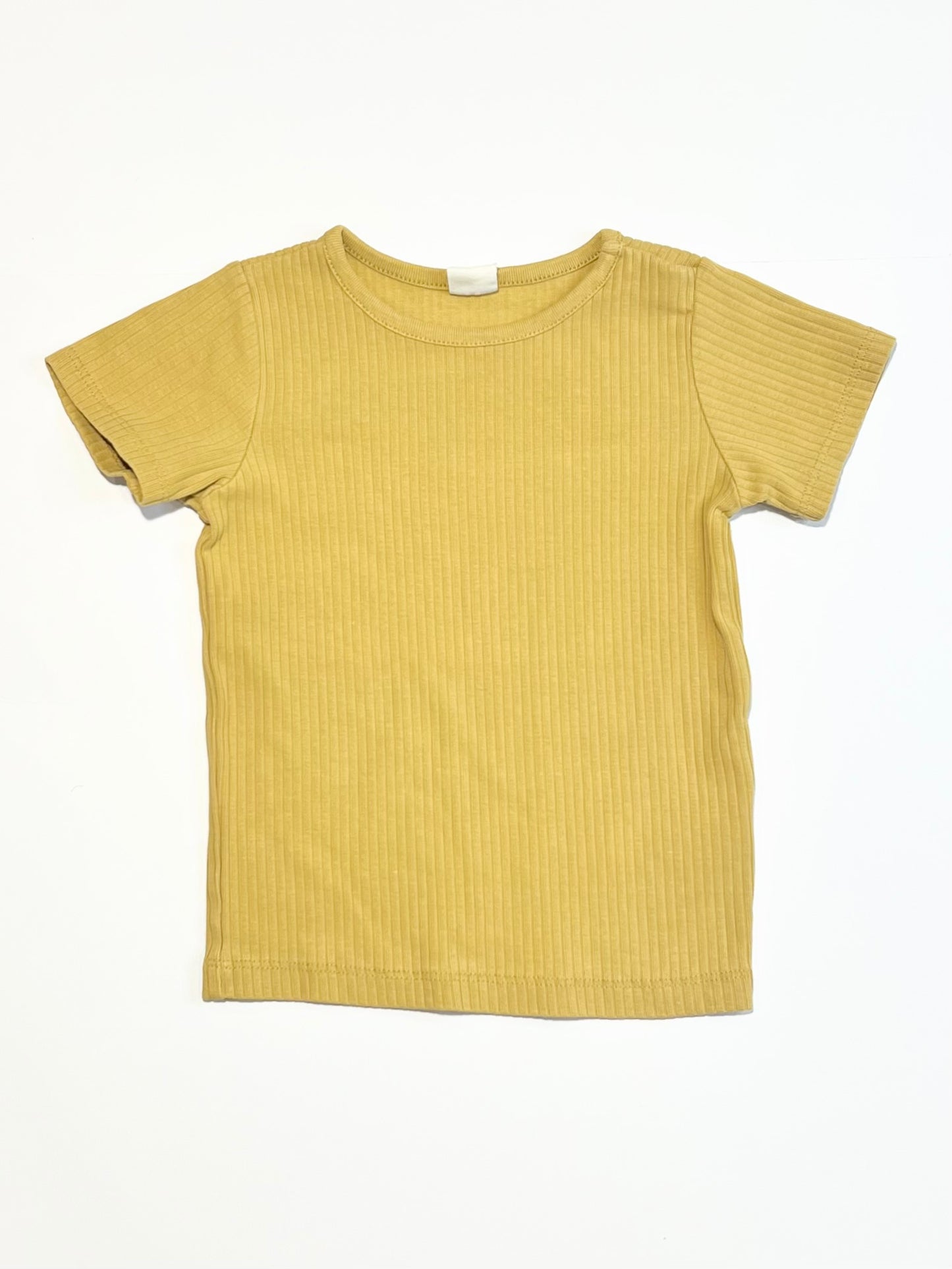Ribbed tee - Size 2
