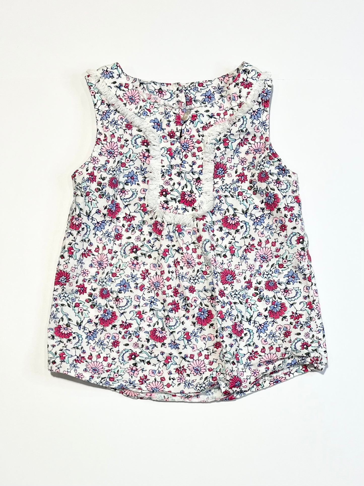 Floral cotton top - Size 2