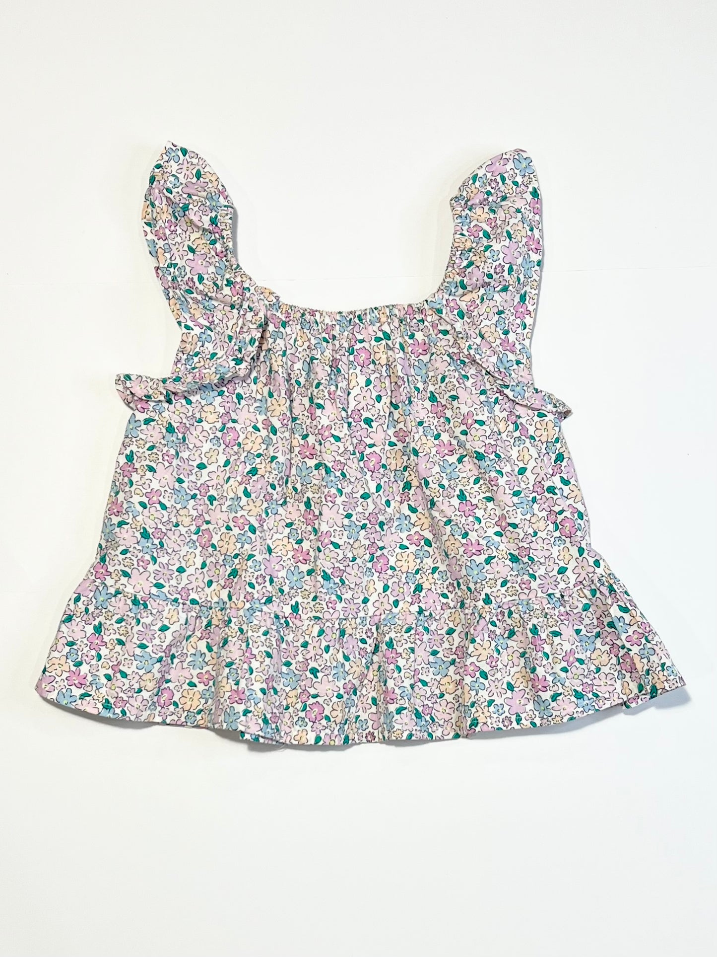 Floral cotton top - Size 2