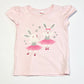 Glitter bunnies tee - Size 2