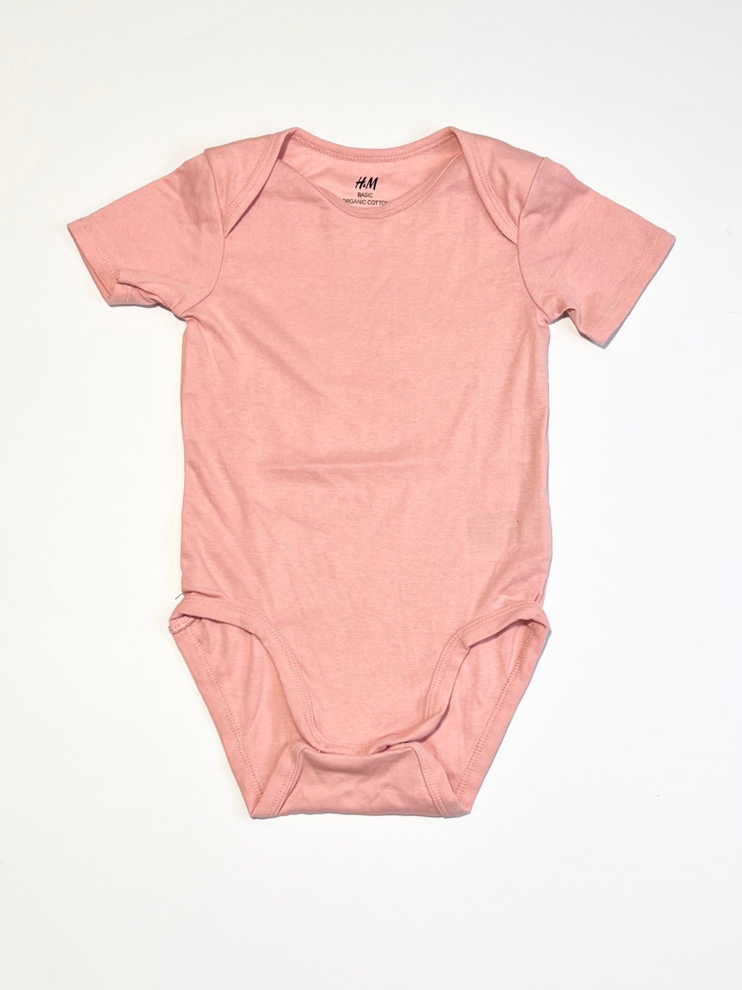 Pink ribbed bodysuit - Size 2