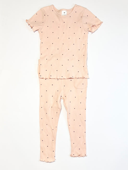Ribbed spotty set - Size 2