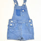 Denim shortalls - Size 2-3