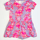 Floral bodysuit dress - Size 2