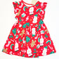 Jersey Christmas dress brand new - Size 2