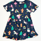 Jersey Christmas dress - Size 2