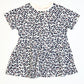 Jersey animal print dress - Size 2