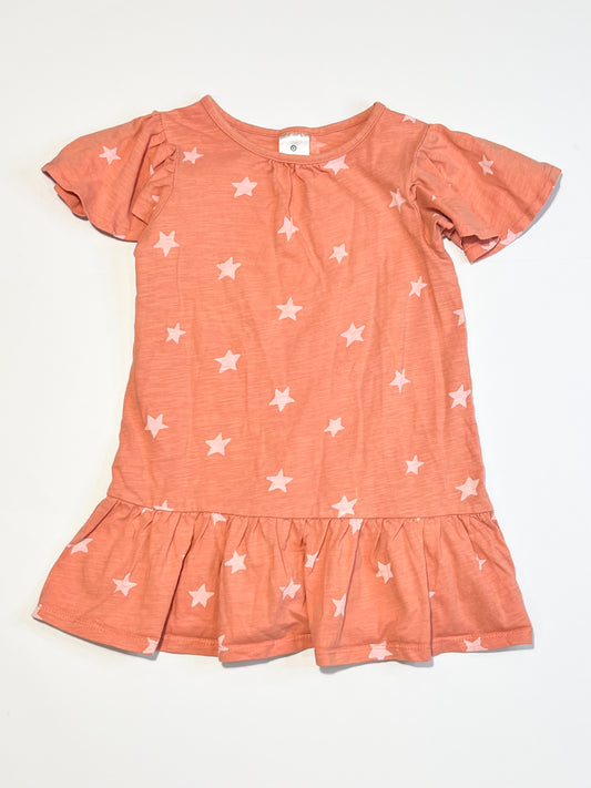 Jersey stars dress - Size 2