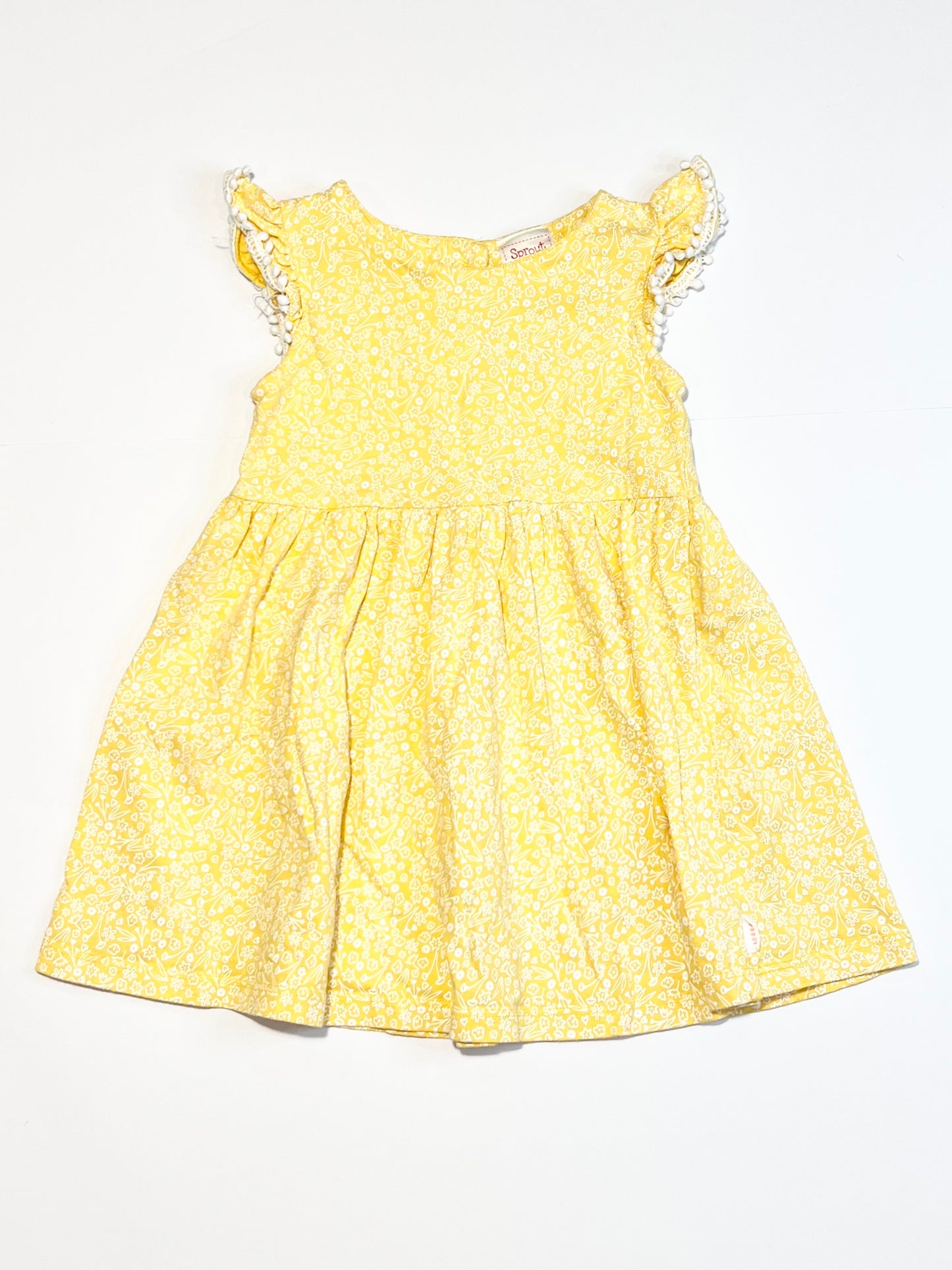 Jersey floral dress - Size 2