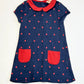 Apples jersey dress - Size 2