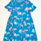 Jersey dolphins dress - Size 2-3