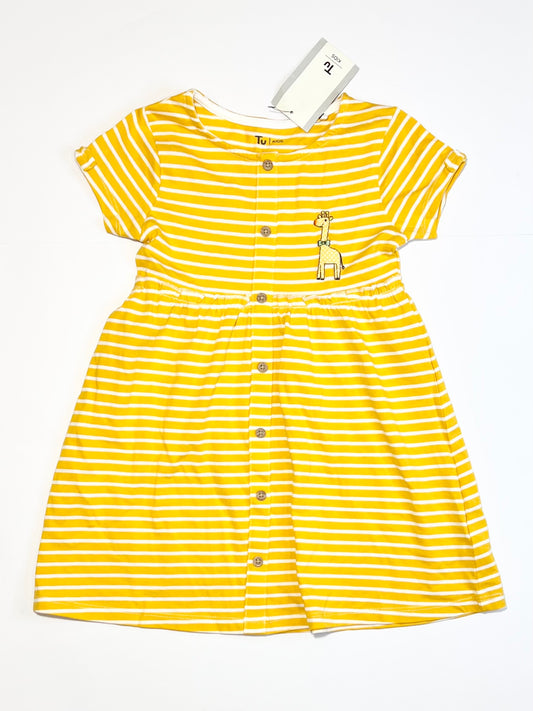 Jersey dress brand new - Size 2-3
