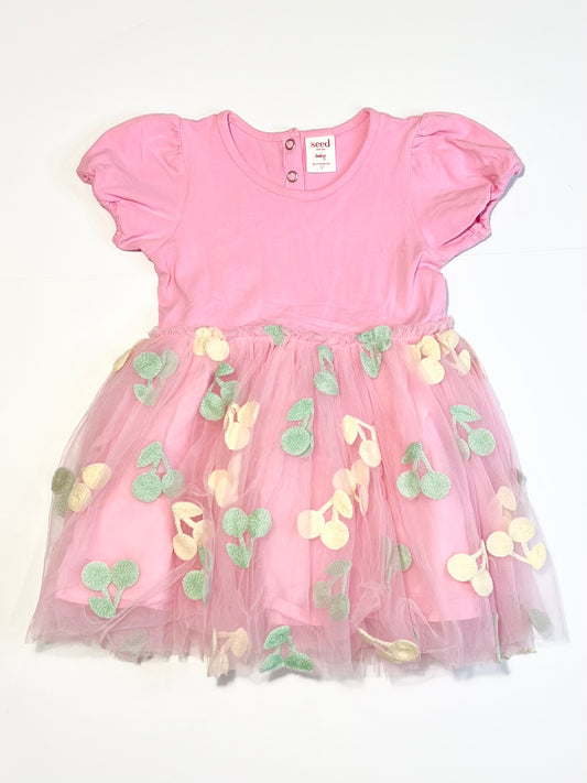Pink tutu dress - Size 2