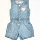 Denim playsuit - Size 2-3