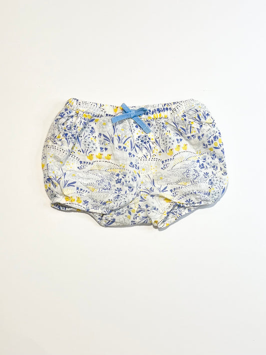 Floral ducky shorts - Size 00