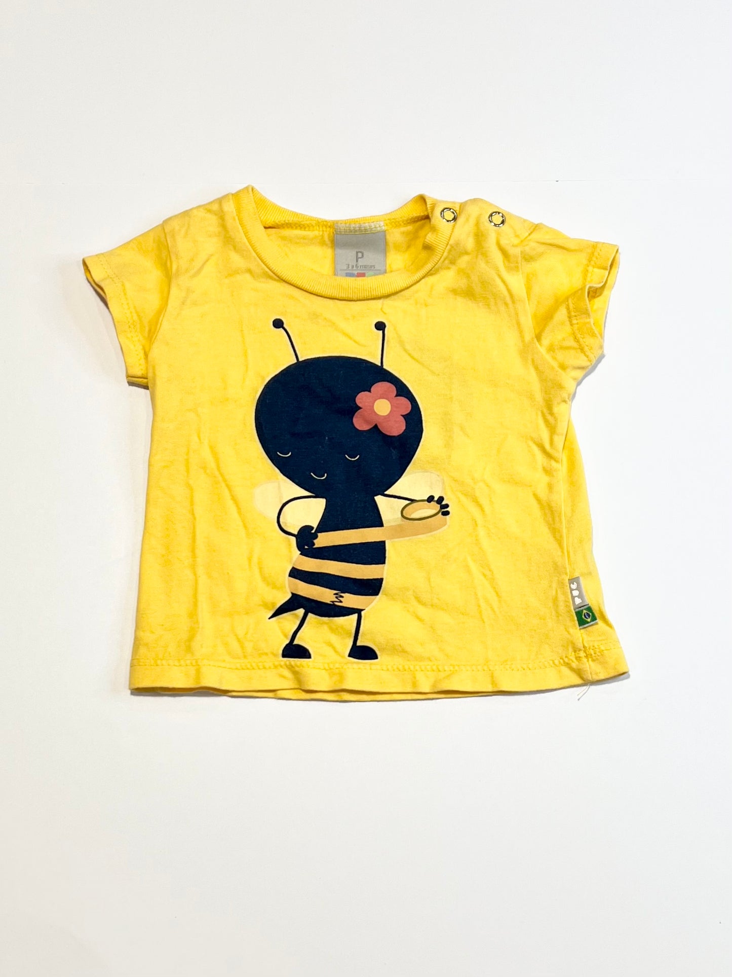 Yellow bee tee - Size 00