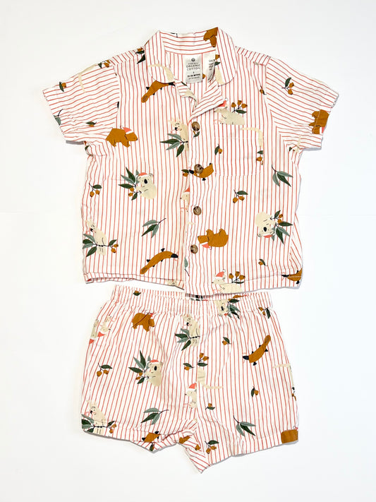 Aussie Christmas pyjamas - Size 1
