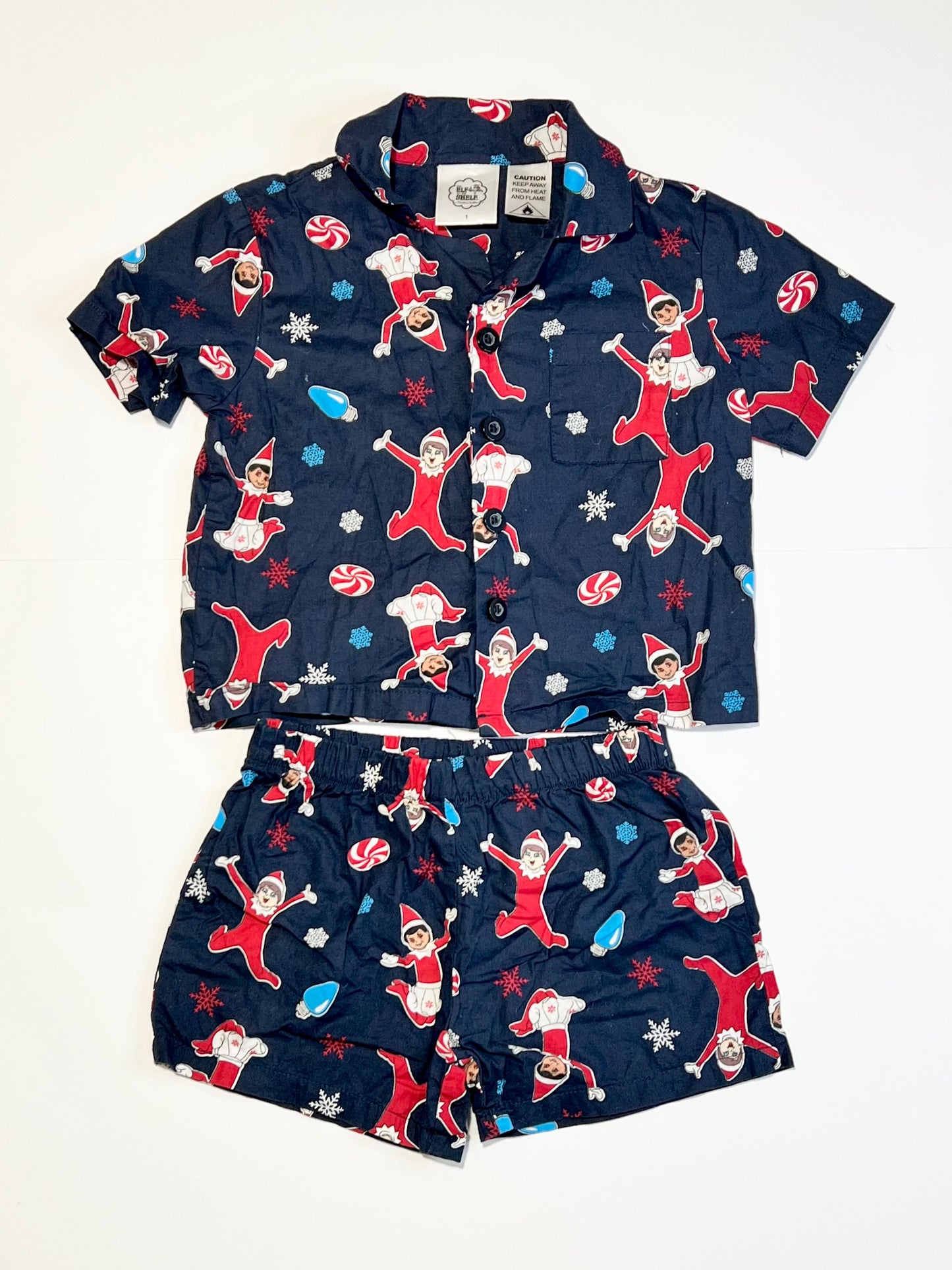 Elf on the Shelf pyjamas - Size 1