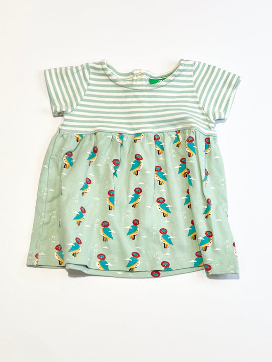 Green birds top - Size 00