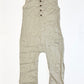 Brown linen romper - Size 1