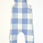 Woven check romper - Size 1