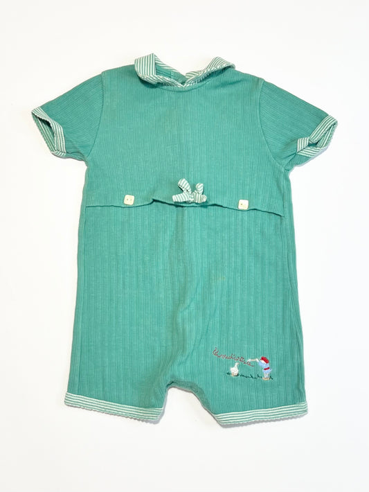 Vintage ribbed romper - Size 1