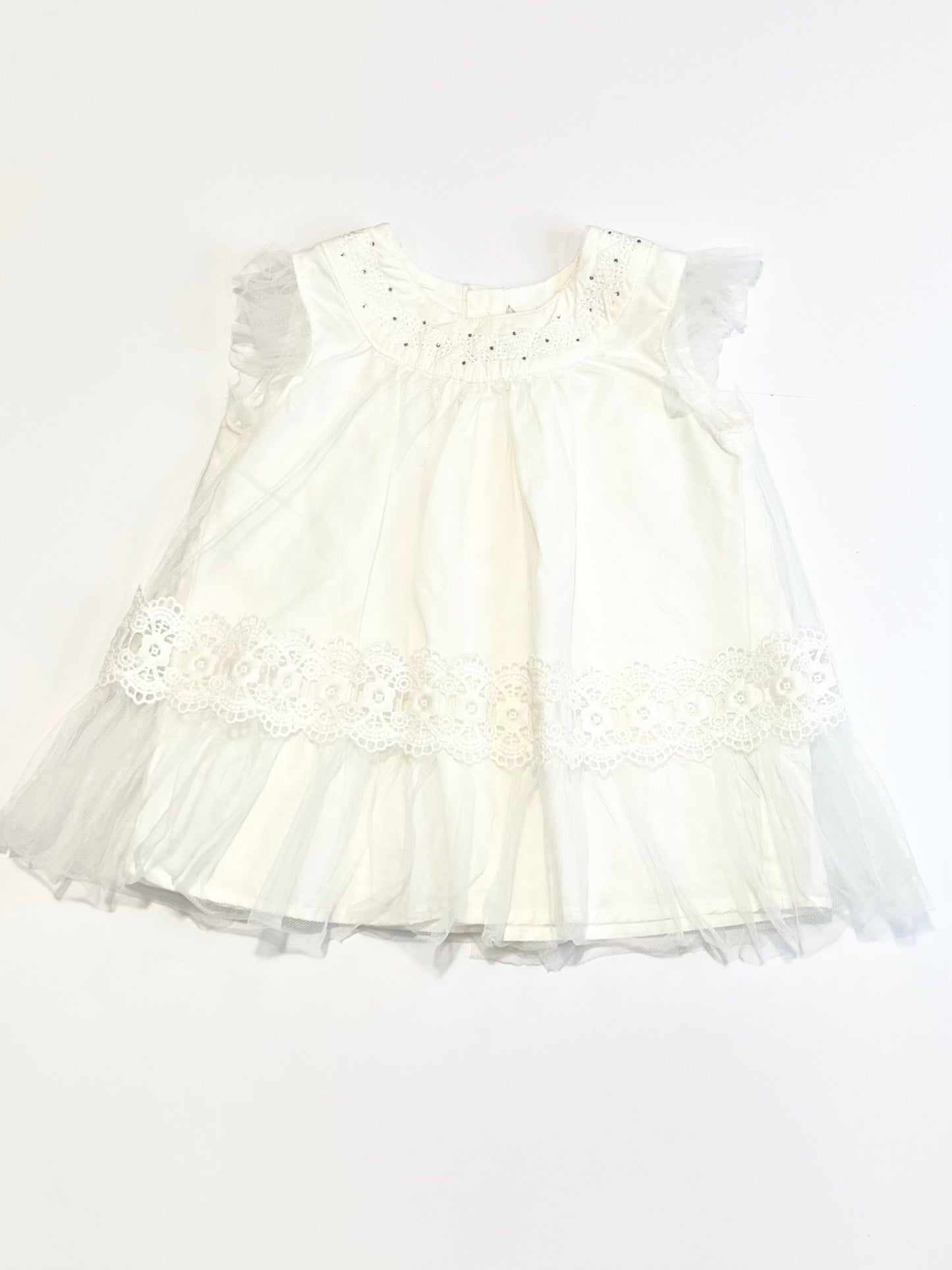 White tulle dress - Size 00