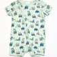 Trucks zip romper - Size 1