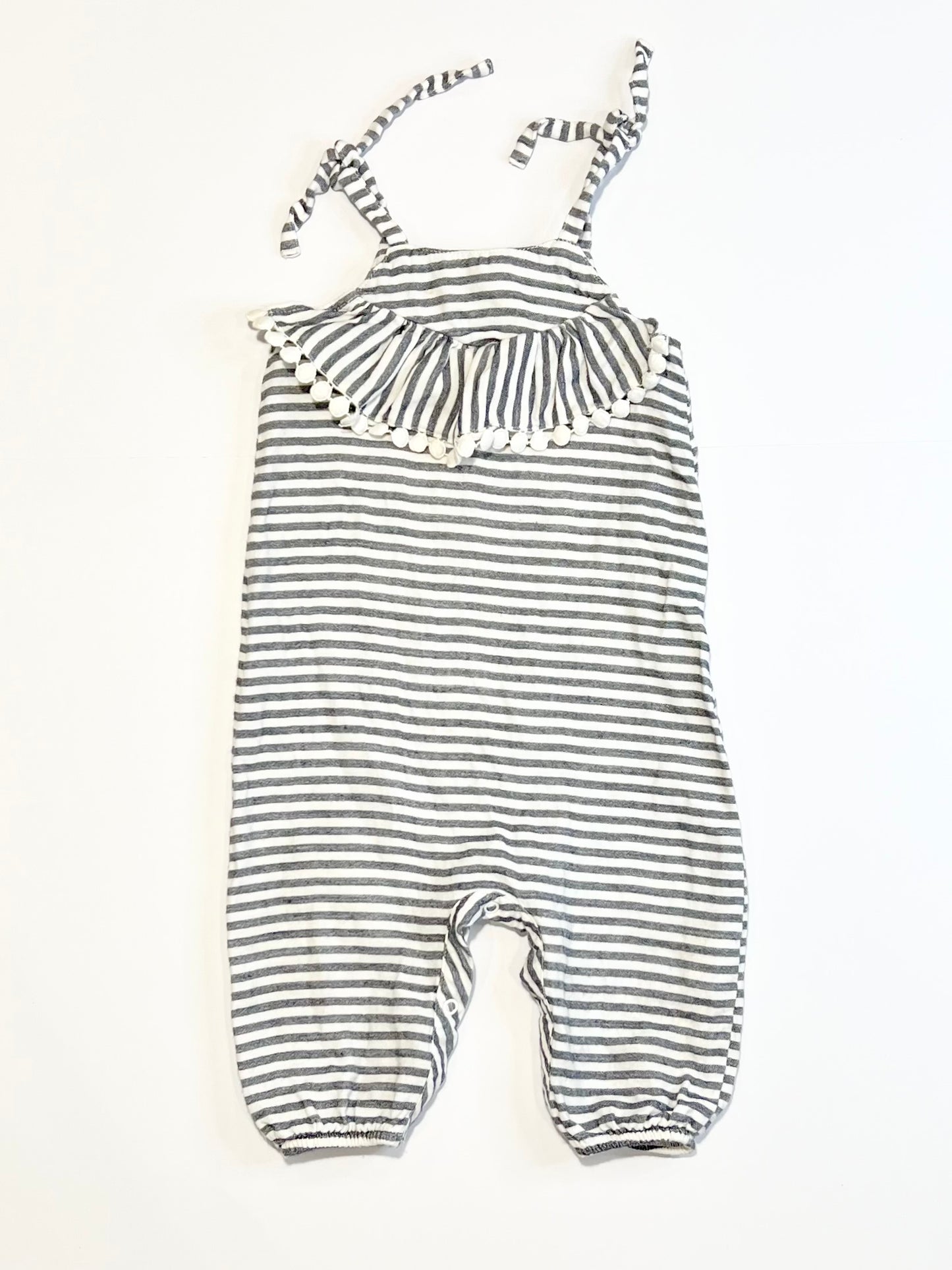 Striped jumpsuit - Size 00