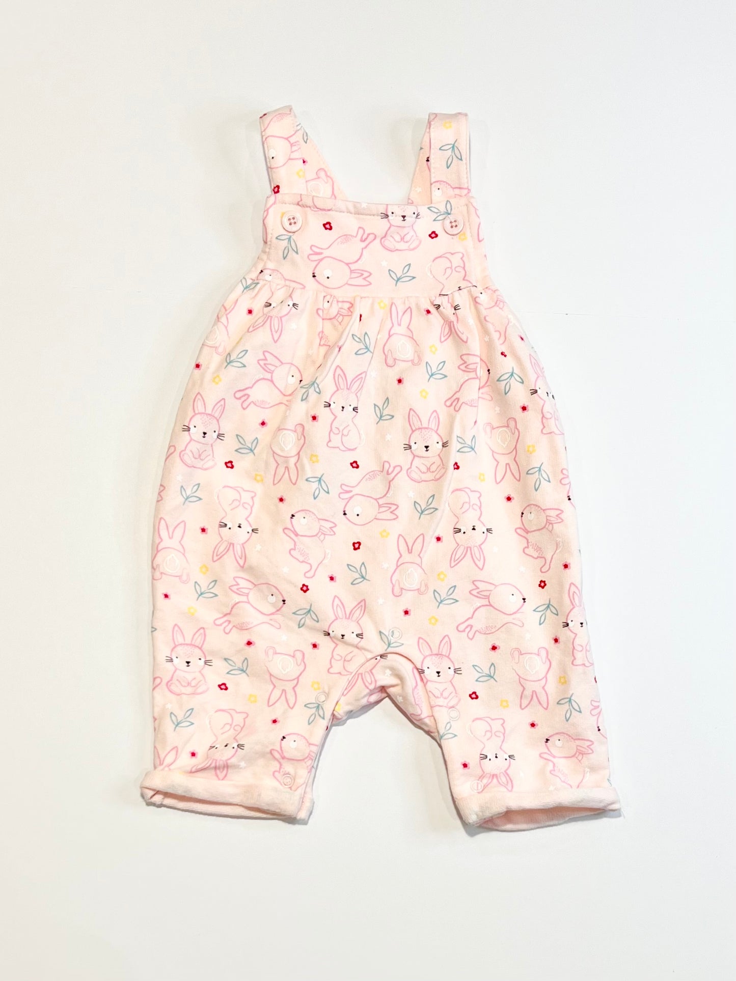 Jersey bunny overalls - Size 00