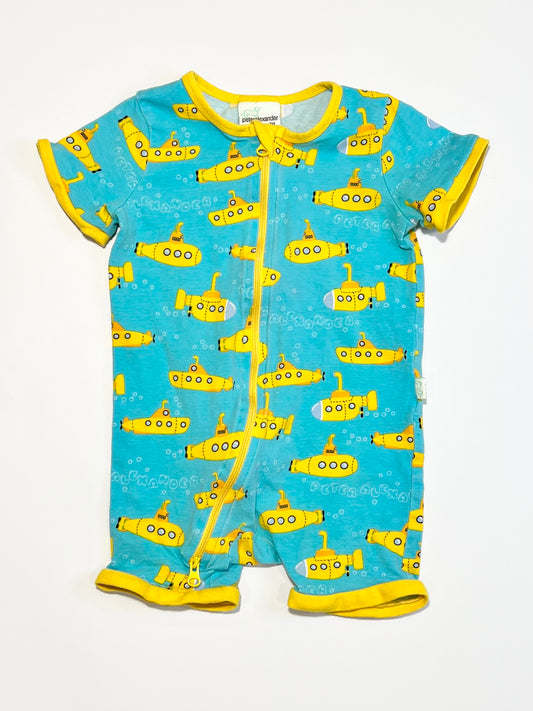 Submarines zip romper - Size 1