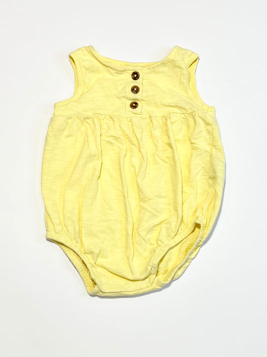 Yellow bubblesuit - Size 1