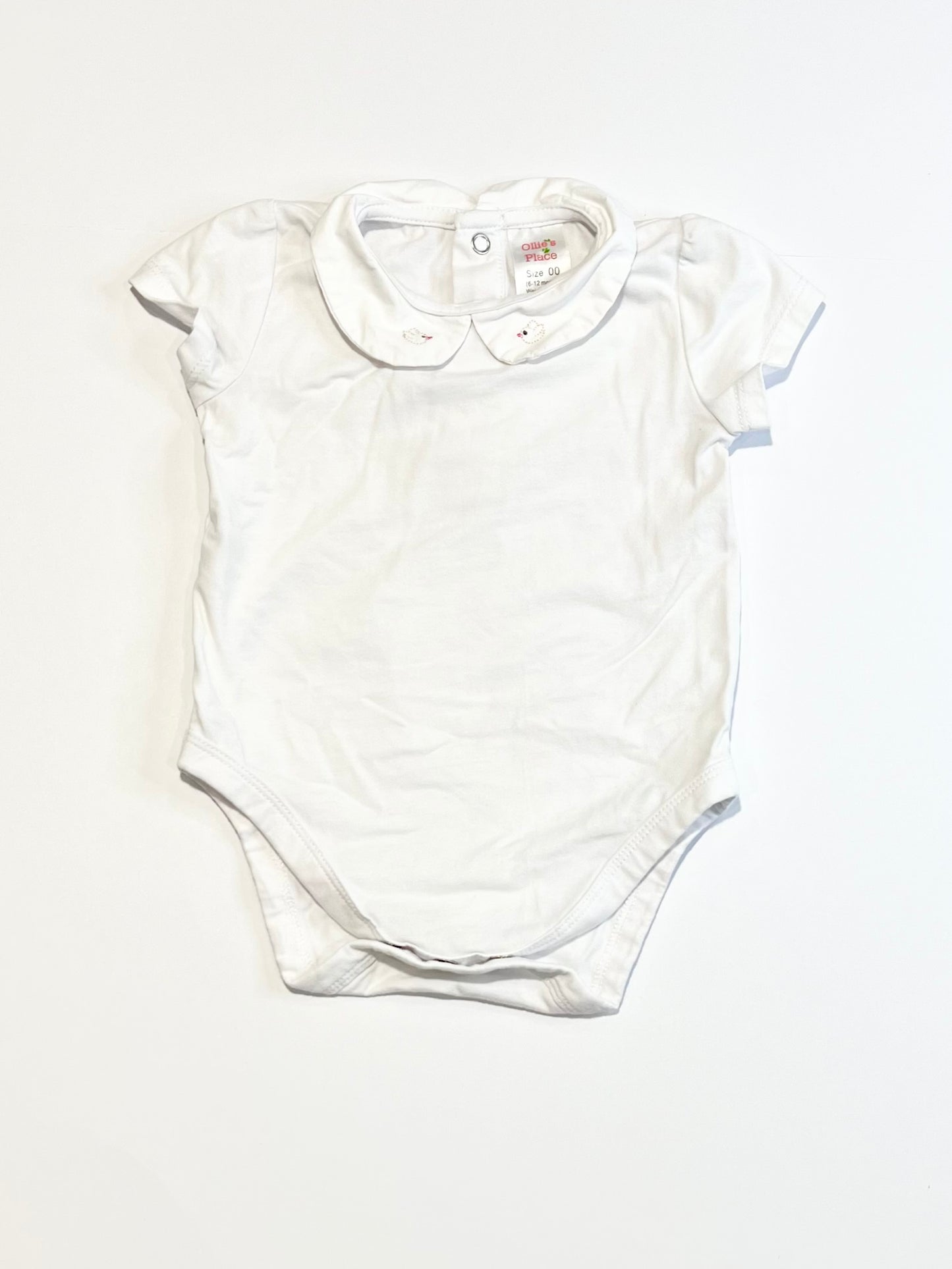 White collared bodysuit - Size 00