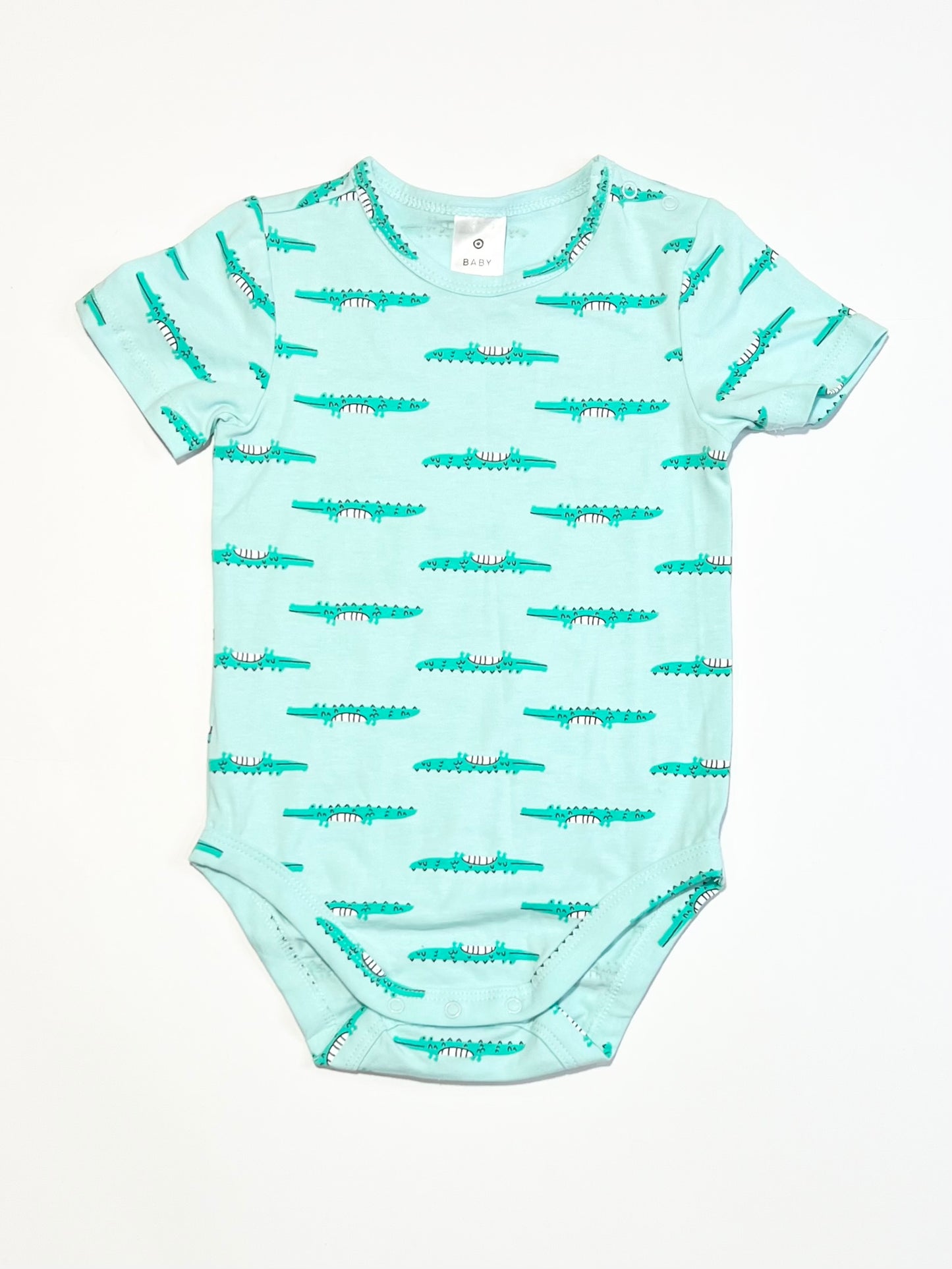 Green crocs bodysuit - Size 1