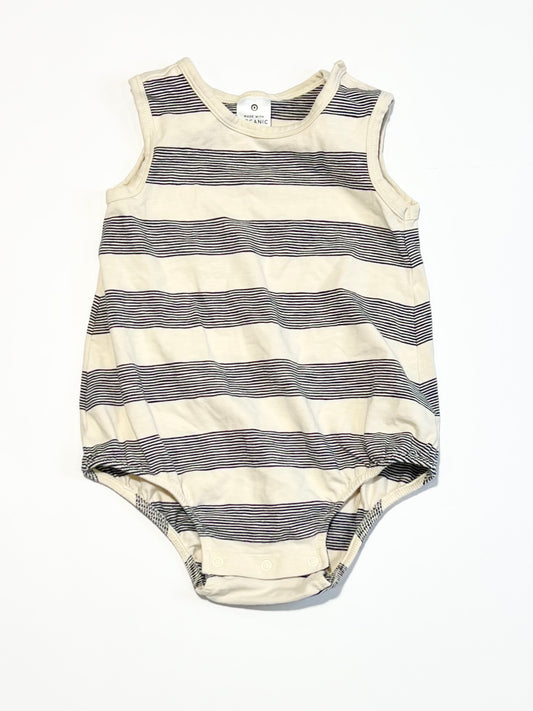 Striped bubblesuit - Size 1