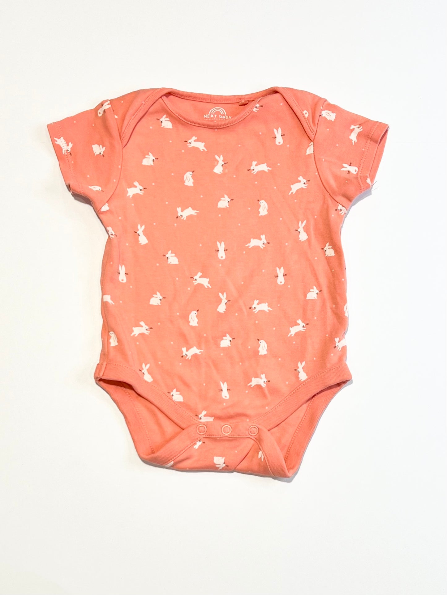 Pink bunnies bodysuit - Size 00