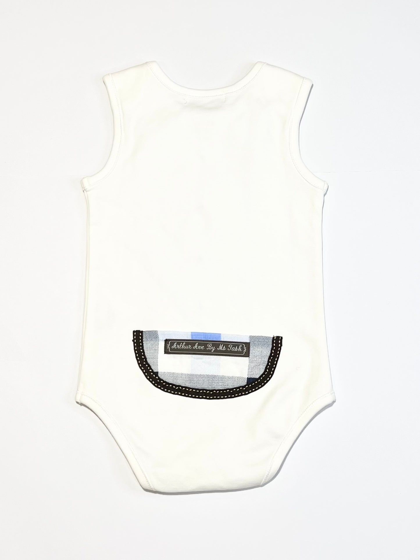 Bow tie bodysuit - Size 1