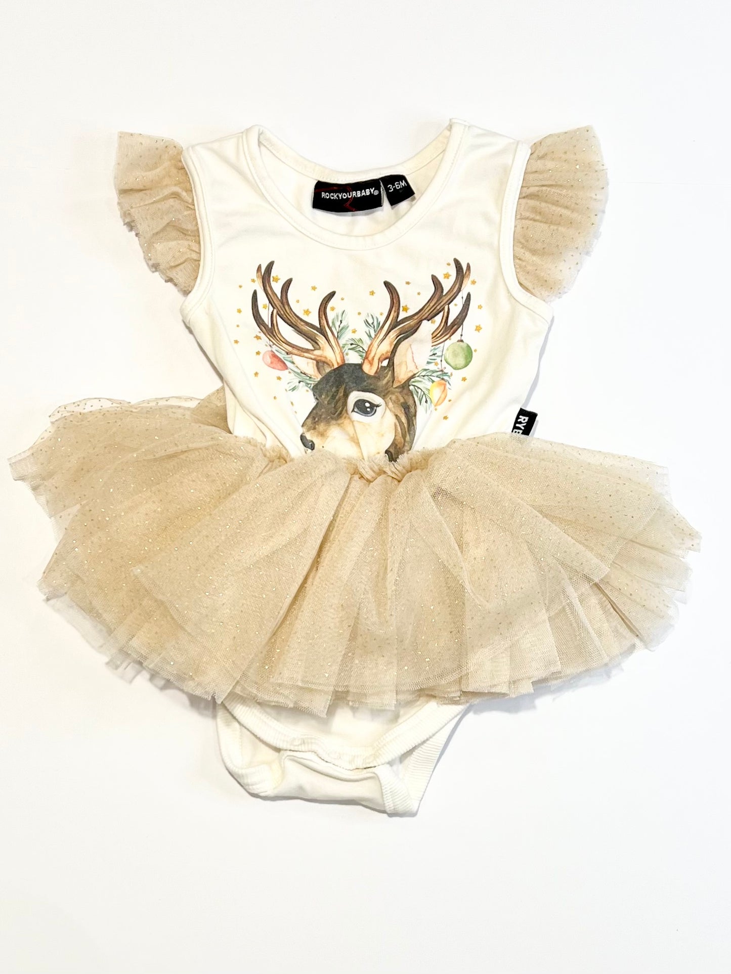 Christmas tulle bodysuit - Size 00