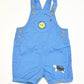 Blue embroidered shortalls - Size 1