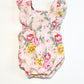 Floral ruffle romper - Size 00