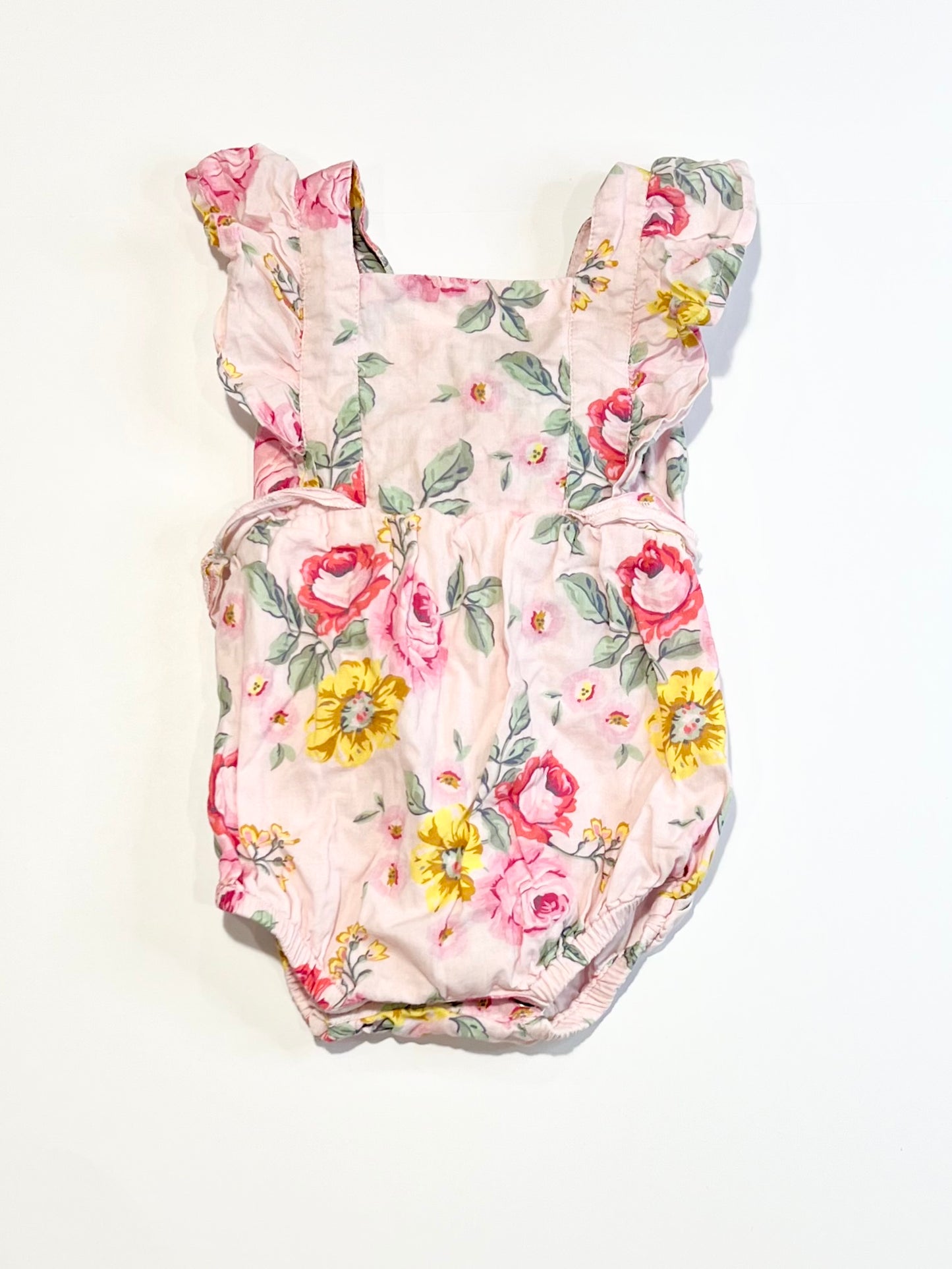 Floral ruffle romper - Size 00