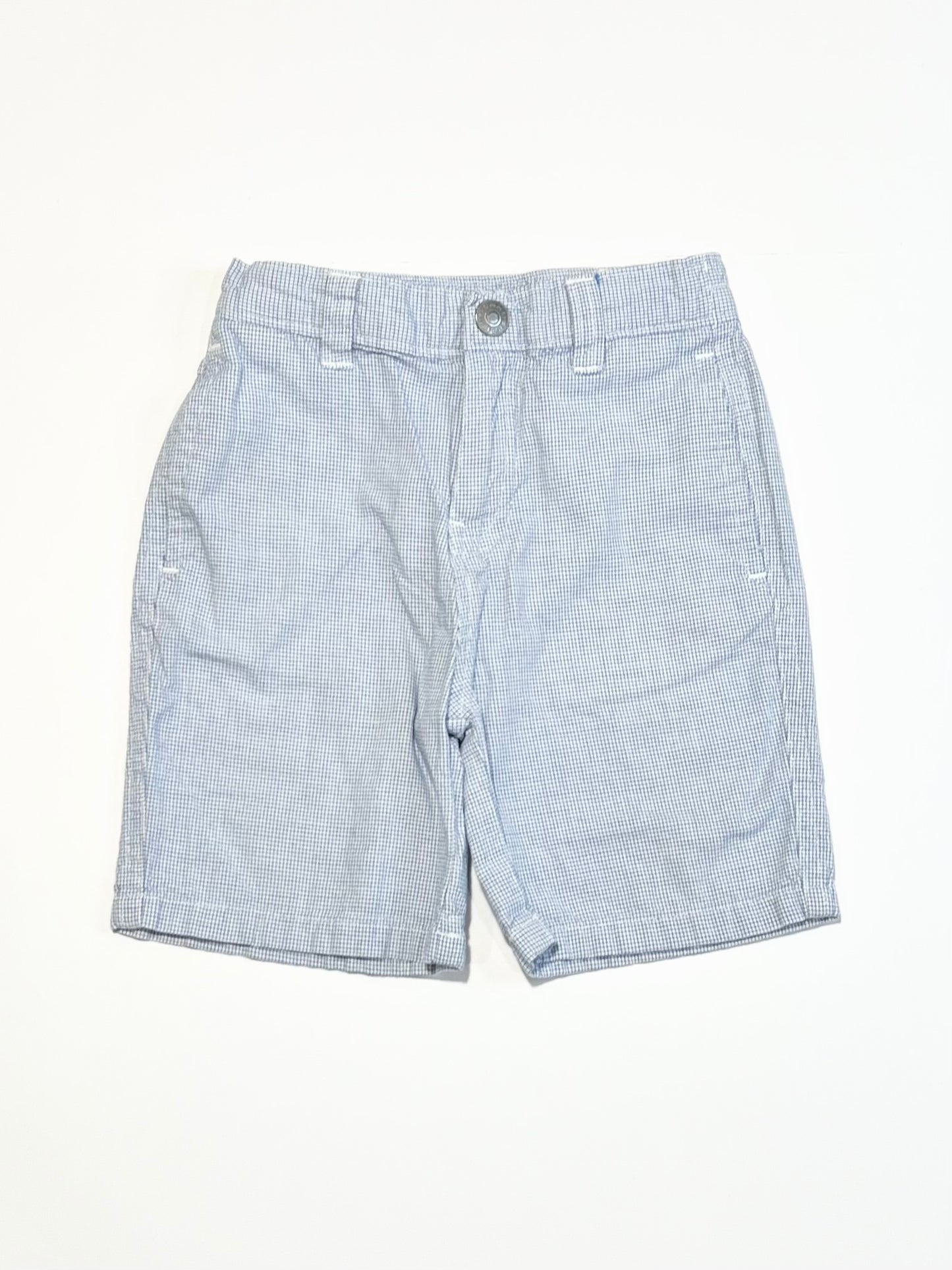 Blue cotton shorts - Size 1