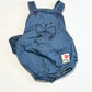 Blue chambray romper - Size 00