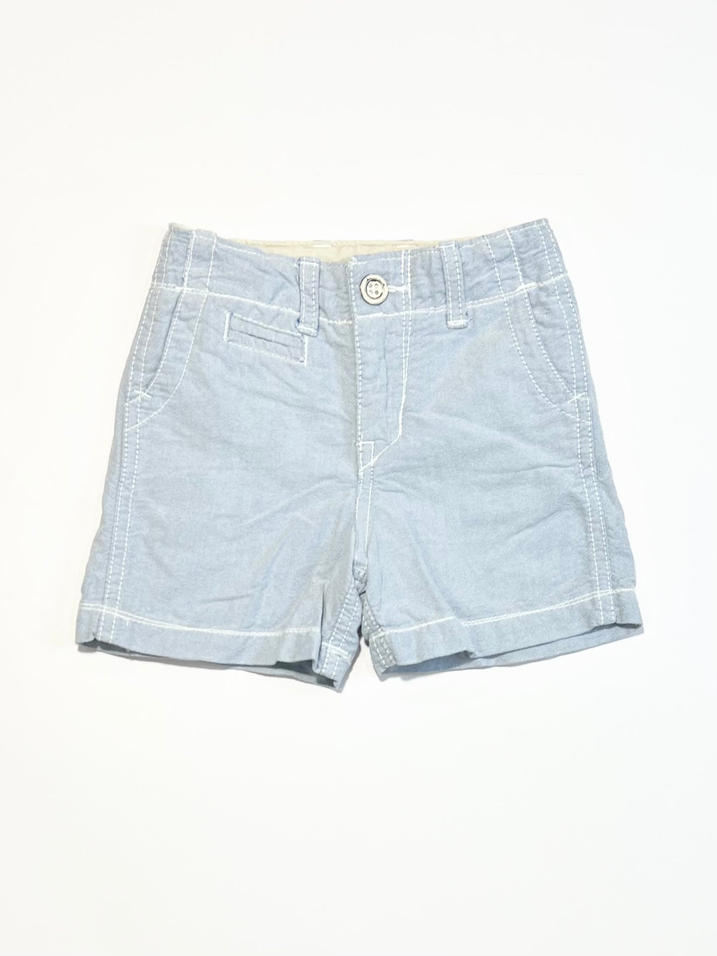 Blue cotton shorts - Size 1