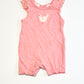 Pink bird romper - Size 00