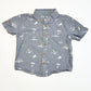 Blue woven shirt - Size 1