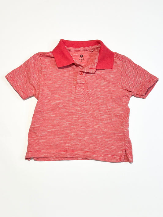 Red polo shirt - Size 1
