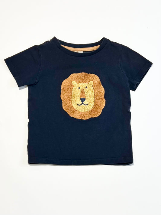 Navy lion tee - Size 1